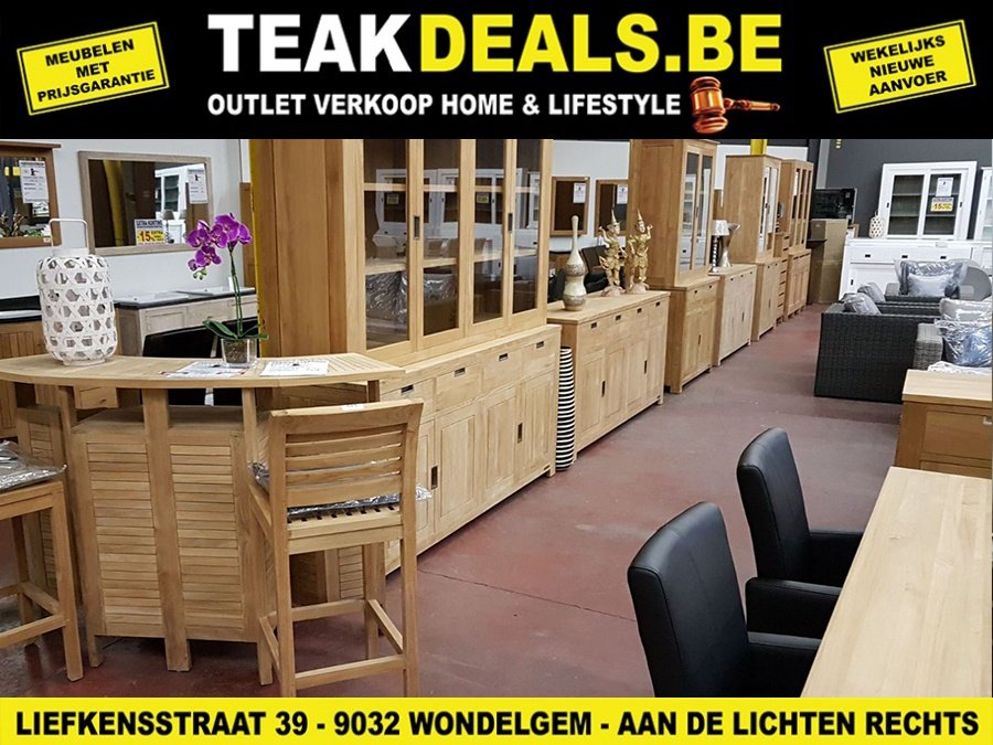 Vouwen Cokes trompet FEBRUARI OUTLET - Interieur- & Badkamermeubelen - Eettafels, Stoelen,  Clubzetels, Kasten, Dressoirs, Vitrines, Bureautafels, Decoratie,  Badkamerkasten, Tuinmeubelhoezen,...