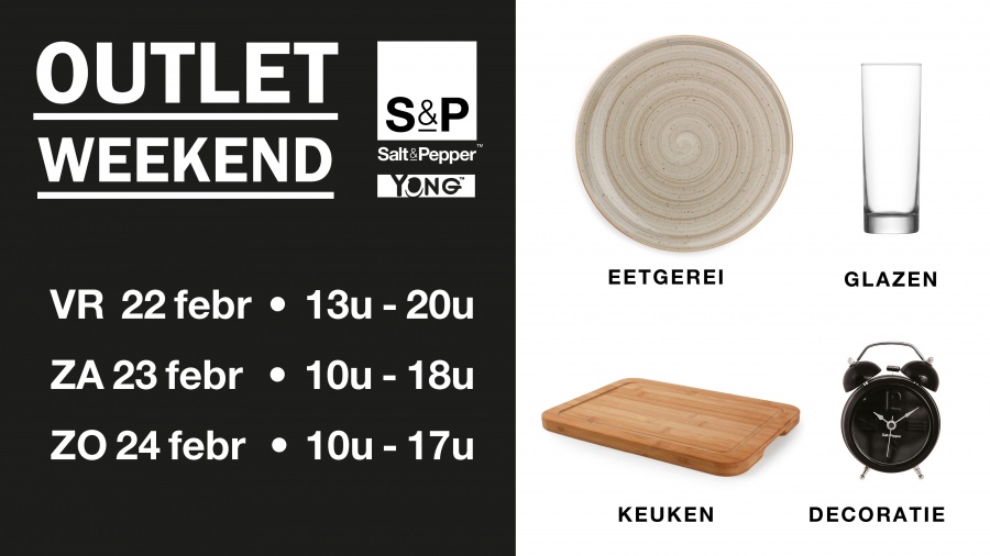 Stockverkoop Salt&Pepper, Yong Stockverkoop in Geel