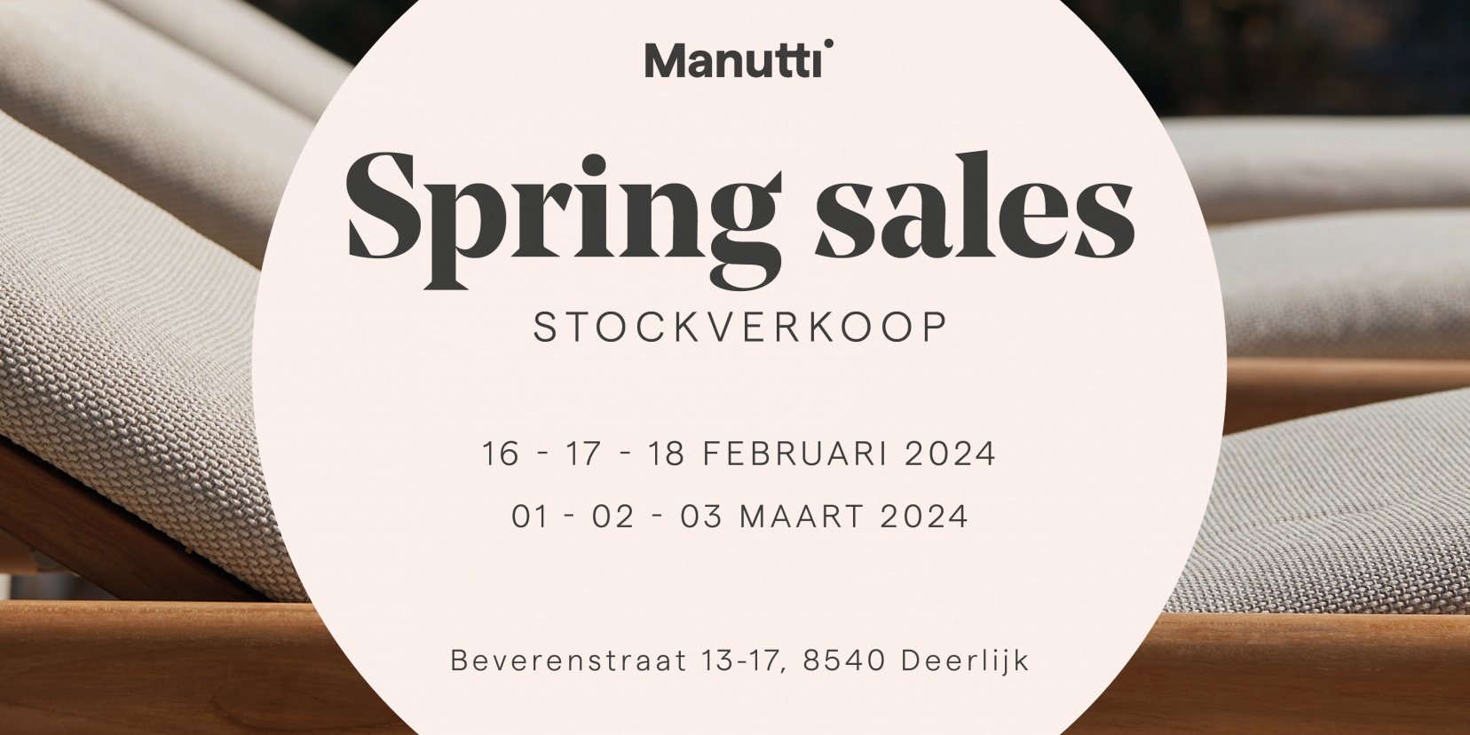 Manutti Spring Sale stockverkoop - 1