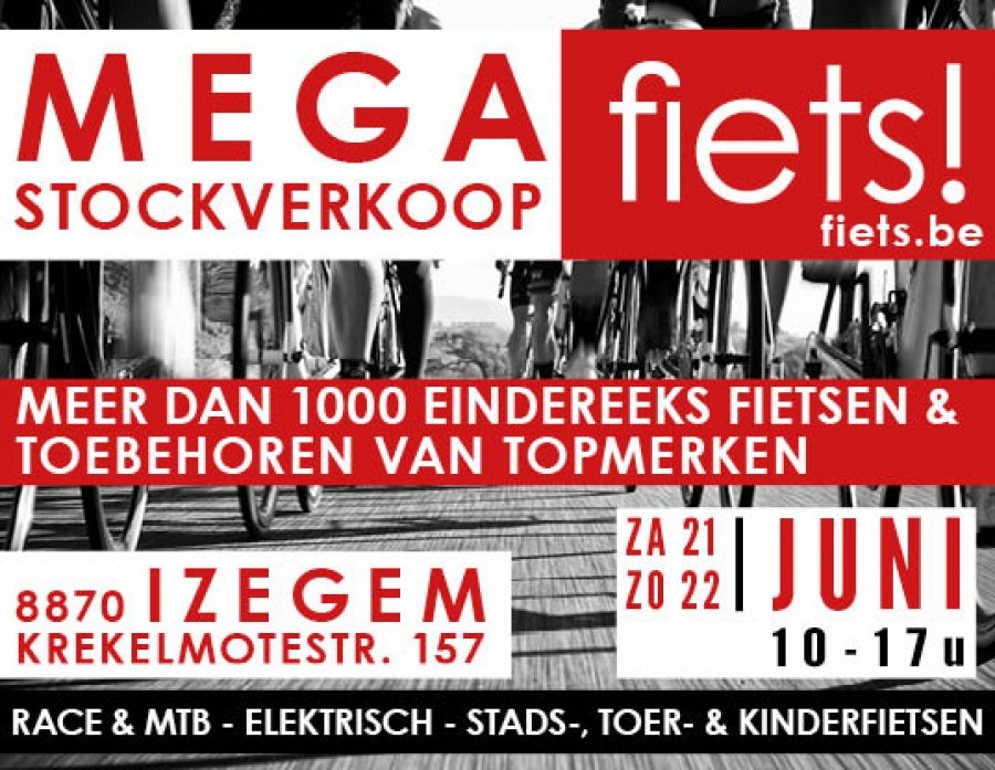 ambitie Weggelaten Verlichten FIETS! Stockverkoop -- Stockverkoop in Izegem