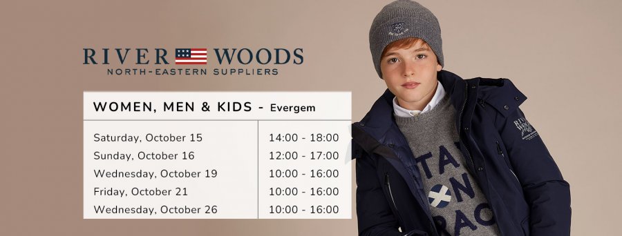 Voel me slecht krullen een miljoen Privé verkoop River Woods -- Stockverkoop in Evergem