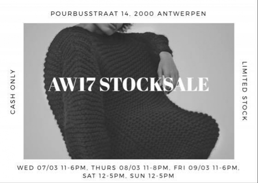AW17 Stocksale I love Mr Mittens -- Stockverkoop in Antwerpen