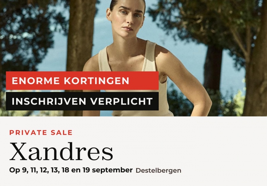 Xandres stockverkoop