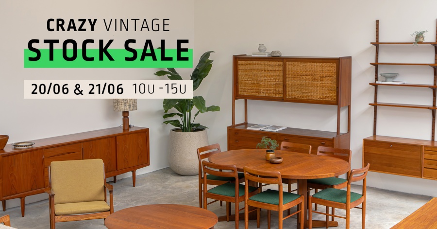Vintage design stock sale