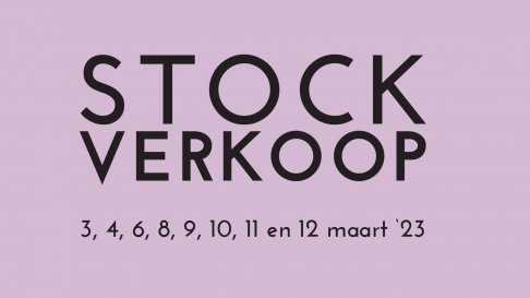 Kleine Ik & Bot'in stockverkoop 