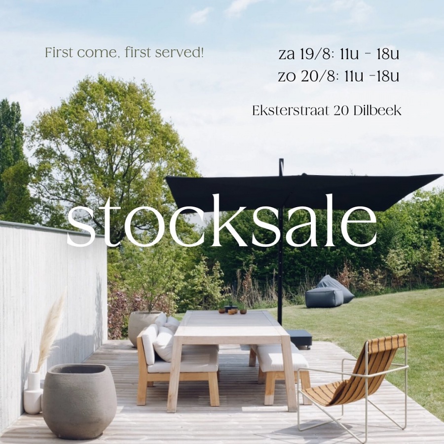 Het ensemble outdoor stocksale