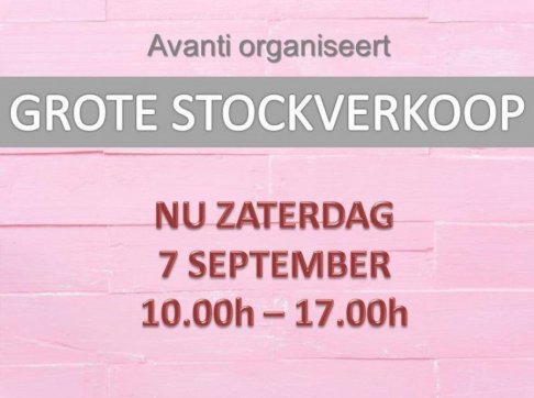 Stocksale van dameskleding en schoenen