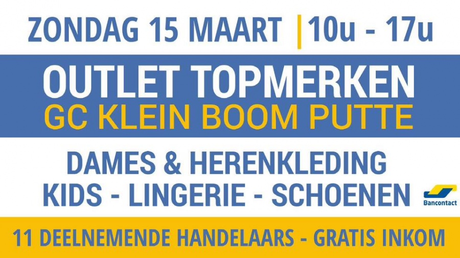 Outlet Putte van verschillende handelaars