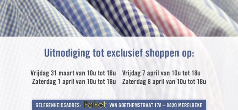 Exclusief shoppen bij Faket te Merelbeke - 2