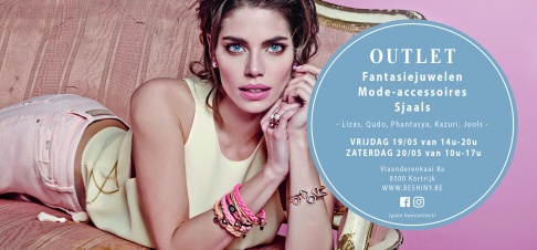 Outlet fantasiejuwelen•mode-accessoires•sjaals