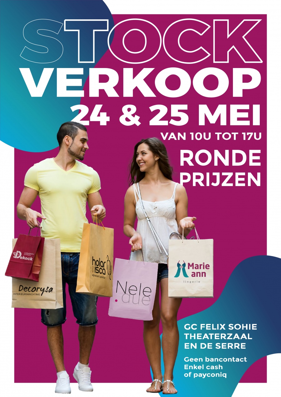 Stockverkoop - dameskleding - lingerie, ondergoed, bad- en nachtmode - wijnen - juwelen - deco