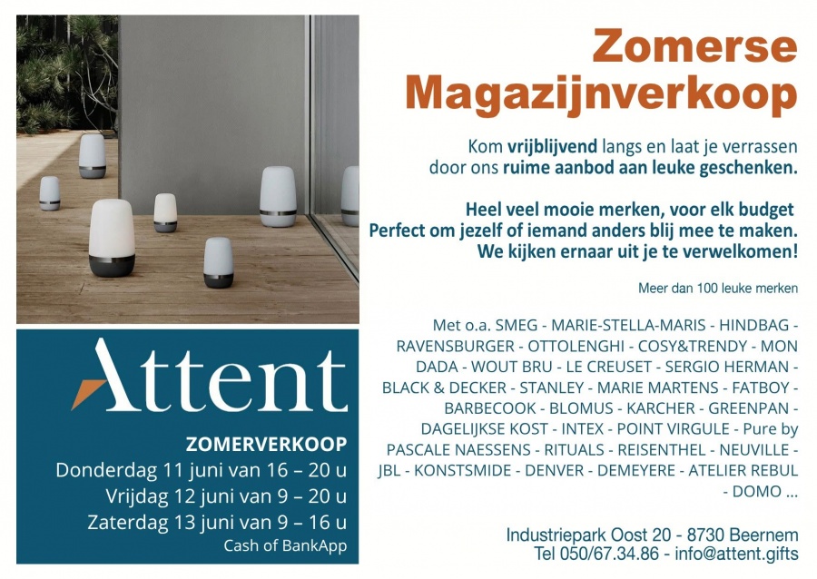 Attent - Loyalty, Reward & Business Gifts magazijnverkoop