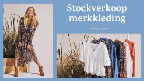 Stockverkoop merkkleding Docks Factory Outlet