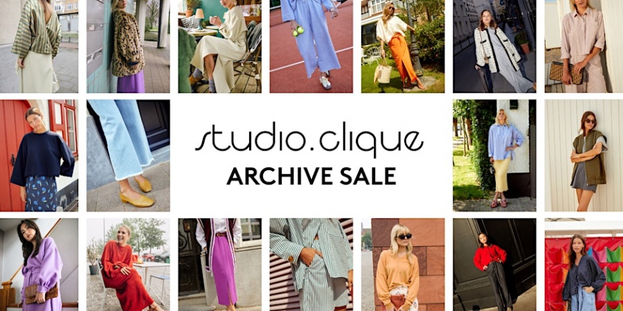 Studio Clique archive sale