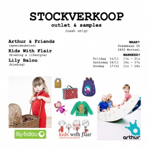 Stockverkoop voor kinderen