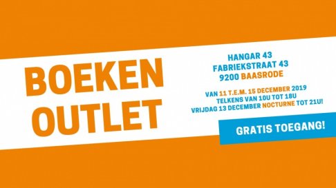 Boekenoutlet Baasrode: tot 80% korting!