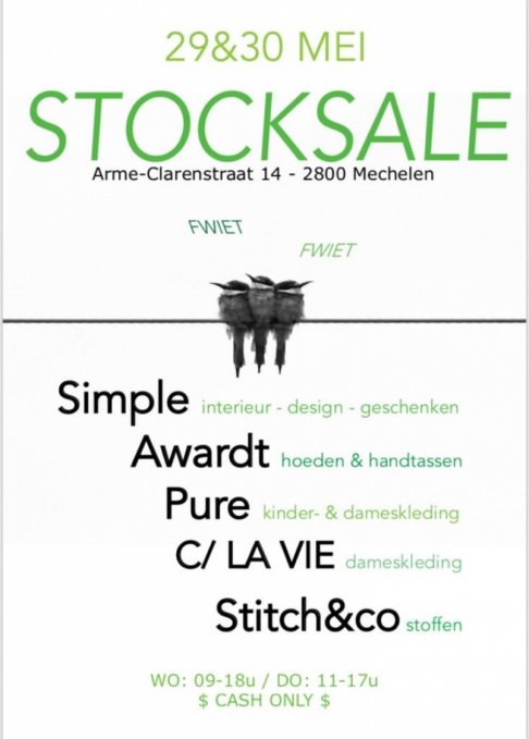Stocksale Mechelen