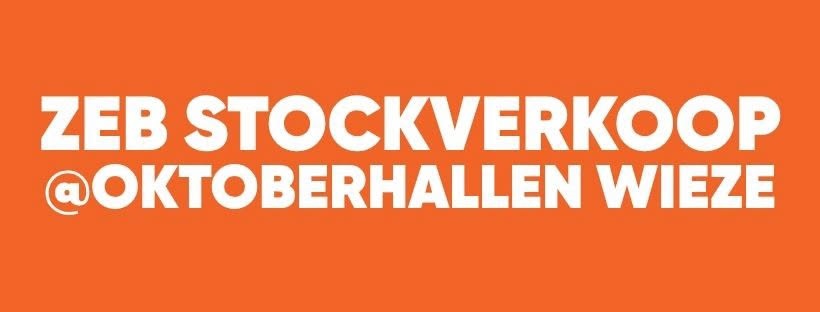ZEB stockverkoop Oktoberhallen