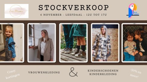 Blue Parrot & Les Muzes stockverkoop