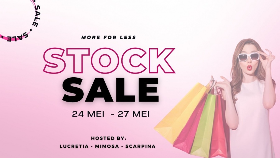 Stockverkoop Lucretia / Mimosa / Scarpina