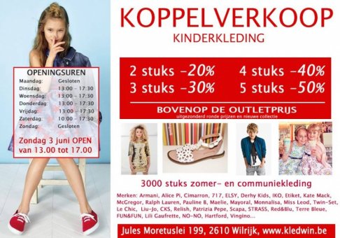  STOCKOPRUIMING KINDERKLEDING