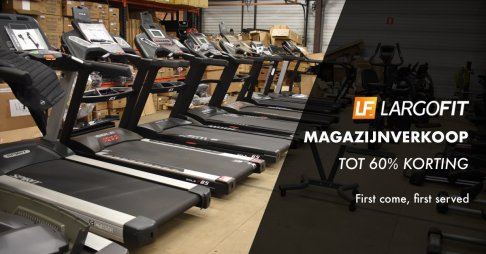 Magazijnverkoop fitness toestellen