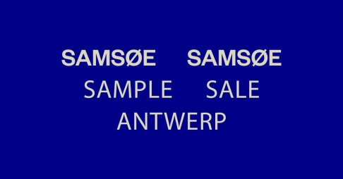 Samsøe Samsøe sample sale