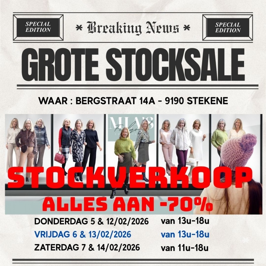 Mia's Feelgood stockverkoop