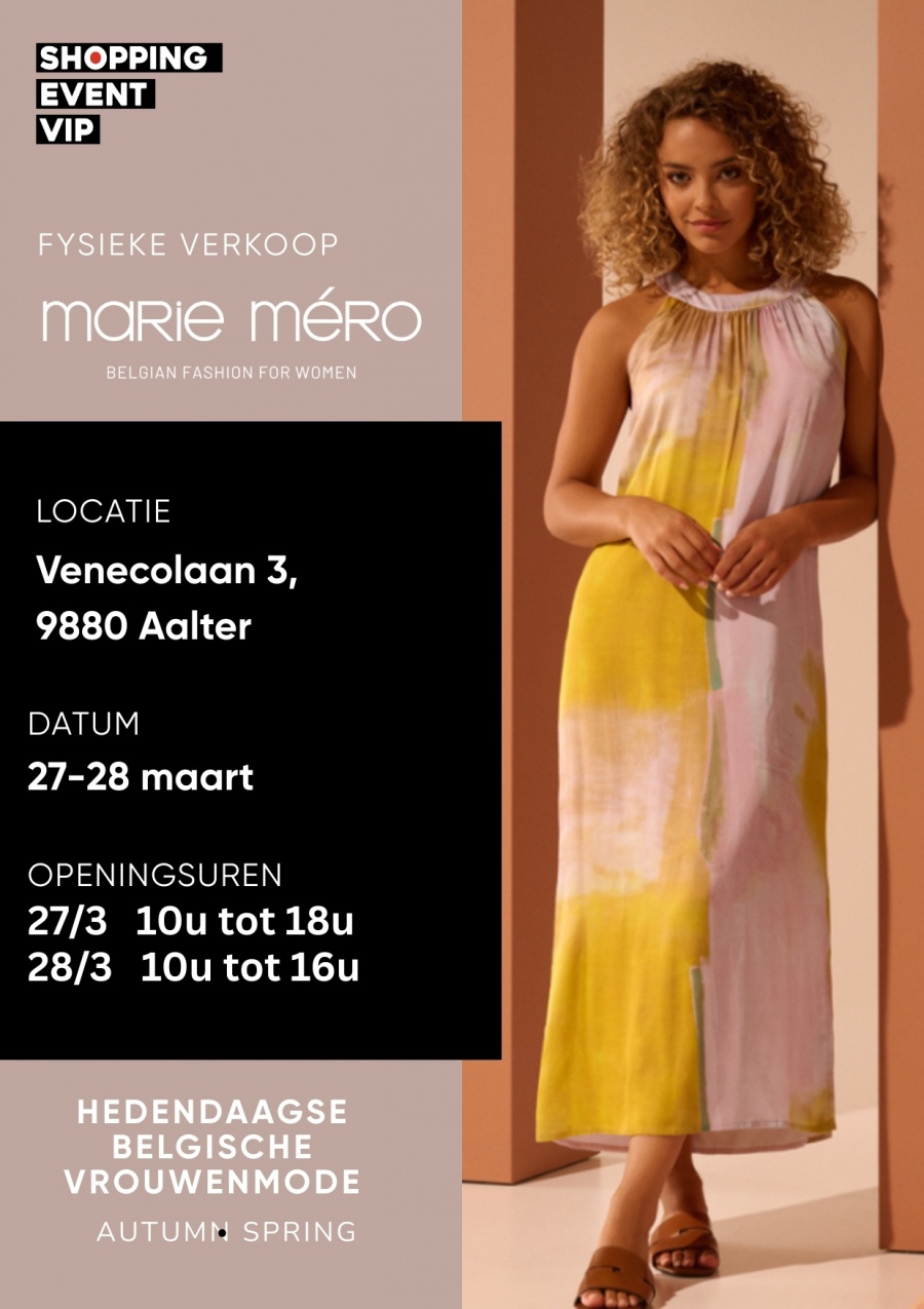 Marie Méro stockverkoop – Fysieke Verkoop