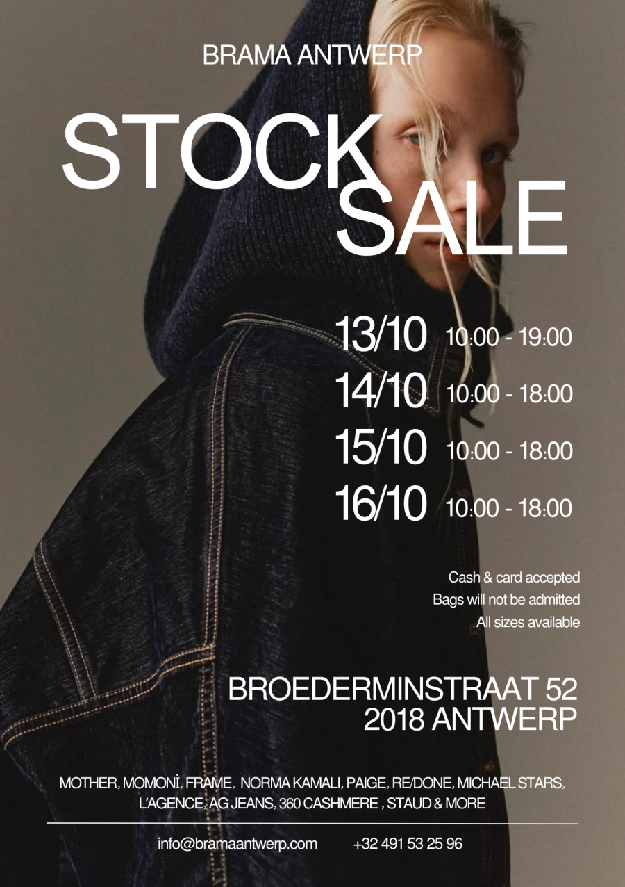 Sample & stock sale Brama
