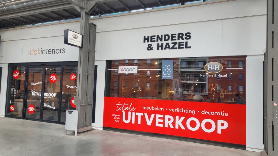 Totale uitverkoop Dok Interiors