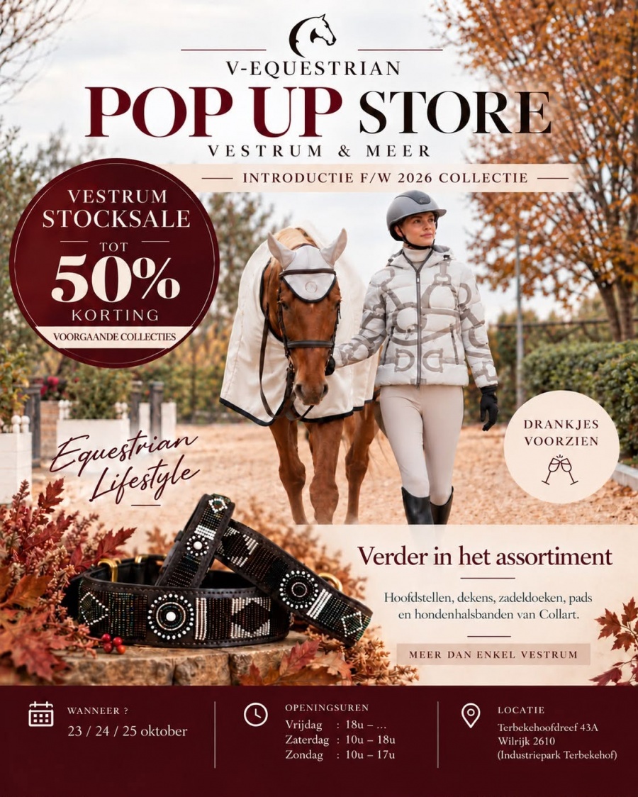 Pop up store V-Equestrian