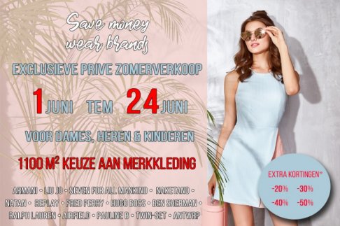 Zomerverkoop Brands Only Harelbeke 
