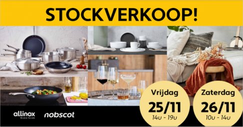 Stockverkoop Allinox