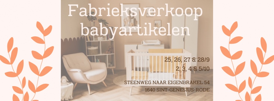 Fabrieksverkoop babyartikelen Deva International