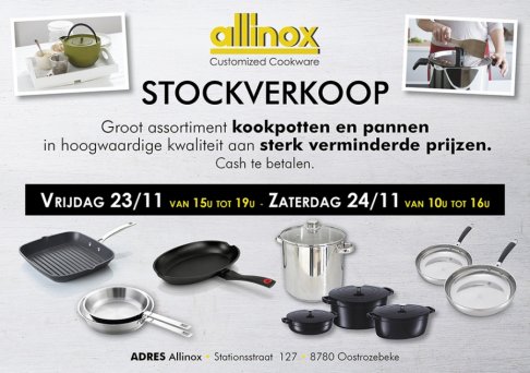 Stockverkoop keukengerei - 1