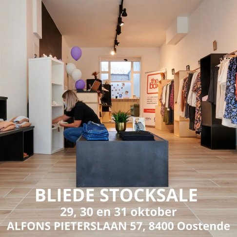 BLIEDE stockverkoop