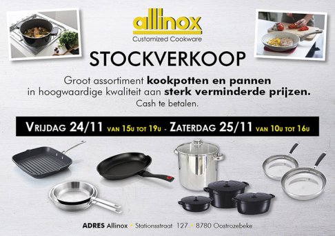 Stockverkoop kookgerei - 1