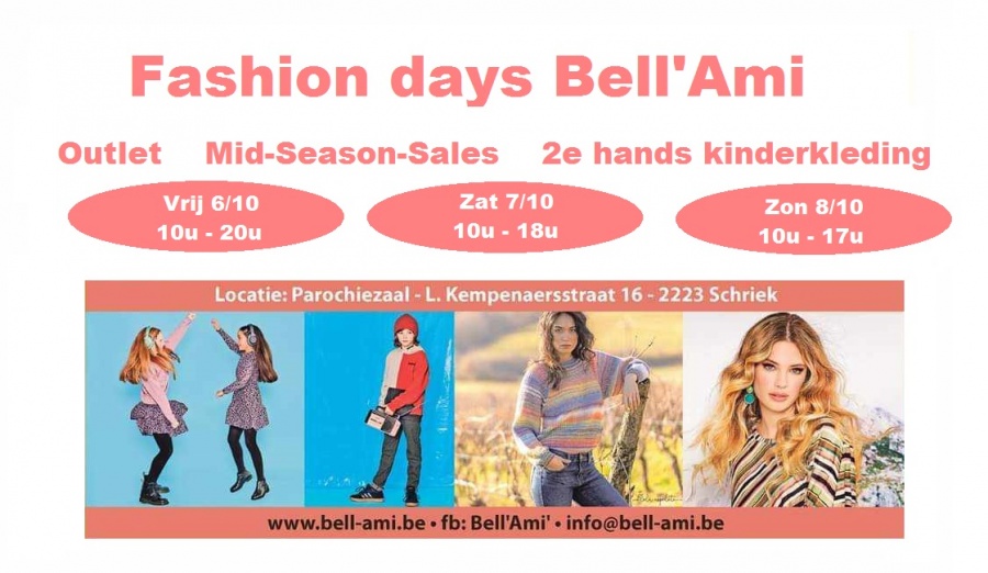 Bell'Ami fashion days