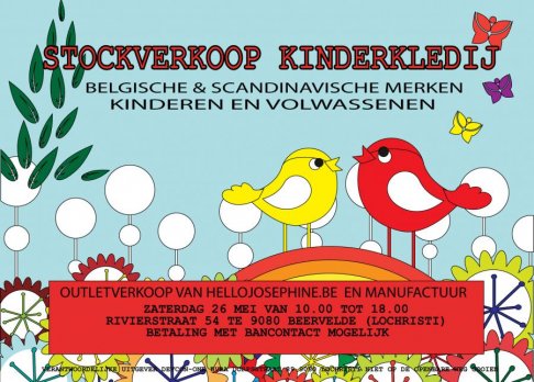 Outletverkoop Belgische & Scandinavische kindermerken