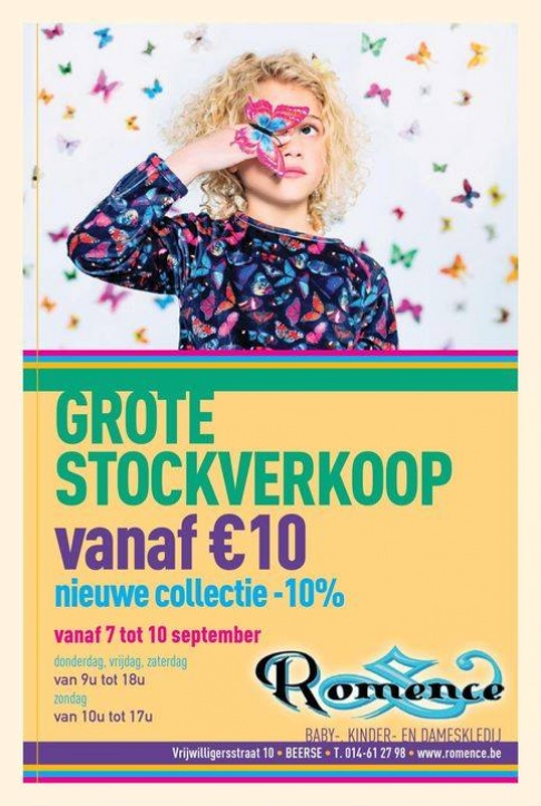 Grote Stockverkoop Romence 