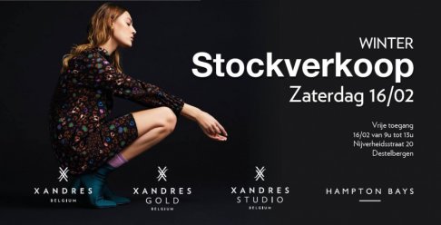 Stockverkoop Xandres / Hampton Bays winter 2018