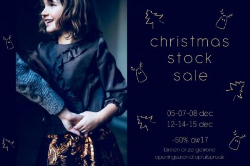 Christmas stock sale KIKA WIKA (kinderkleding)