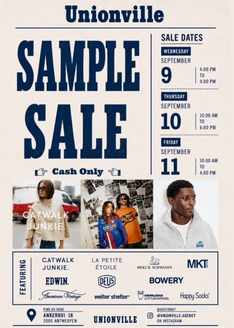 Unionville sample sale
