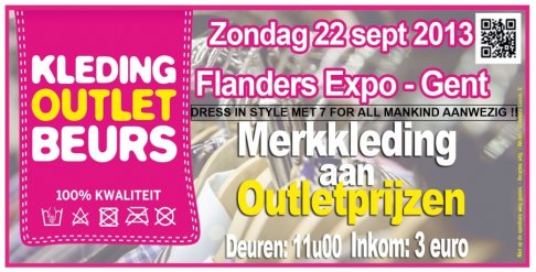 Dress in Style op de kleding en outletbeurs in Gent !