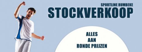 Stockverkoop Sportline Rumbeke