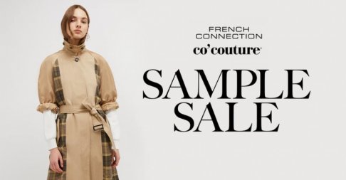 Sample sale French Connection en Co’Couture (Humbeek)