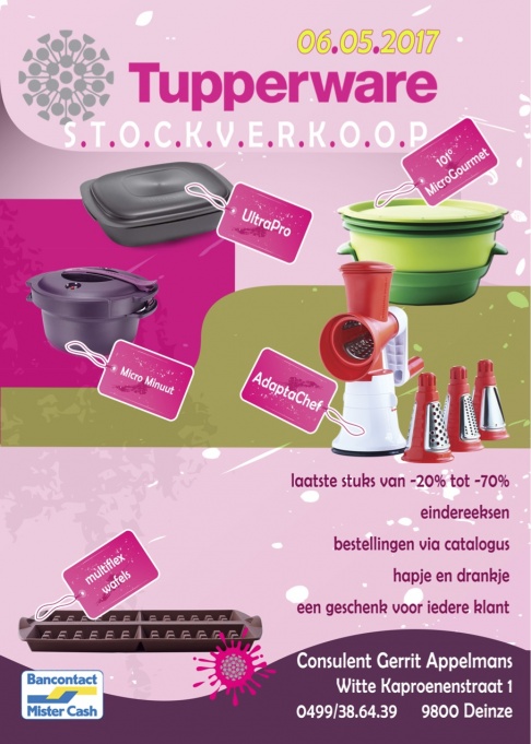 Tupperware stockverkoop - 2