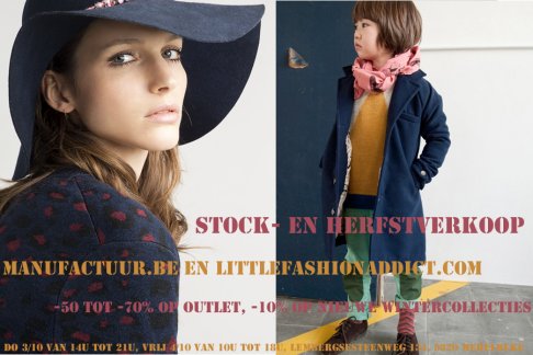 Stock- en herfstverkoop manufactuur.be en littlefashionaddict.com