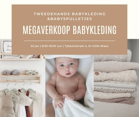 Verkoop babykleding en babyspullen